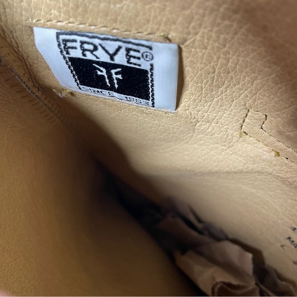 Frye Paige Pull On Riding Boots Size 9B Black - Picture 4 of 13